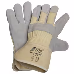 NITRAS "Split Star 1" Rindspaltlederhandschuhe 1301C