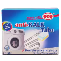 ORO-frisch-aktiv anti-KALK für Waschmaschinen 04112