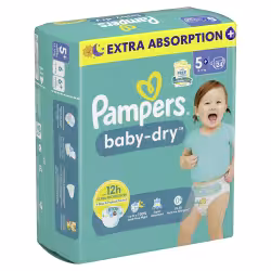 Pampers Baby Dry 5+ Junior Plus Windeln