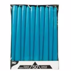 Papstar Leuchterkerzen türkis 81764