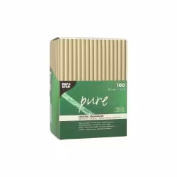 Papstar Pure Bio-Strohhalme Schilf 89730