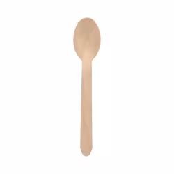 Papstar Pure Esslöffel Holz