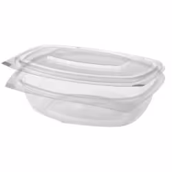 Papstar Pure Verpackungsbecher mit Klappdeckel 82202