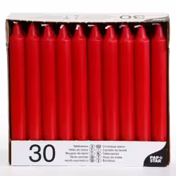Papstar Tafelkerzen rot 13700
