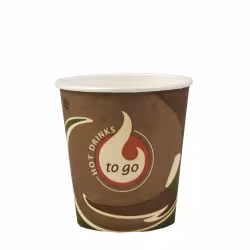 Papstar To Go Trinkbecher Pappe
