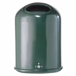 RENNER Abfallbehälter 45 l mit Bodenentleerung 7035-00-PB RAL