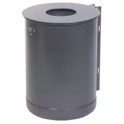 RENNER Abfallbehälter 50 l ungelocht 7039-20PB+7039-