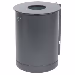 RENNER Abfallbehälter 50 l ungelocht 7039-20PB+7039-