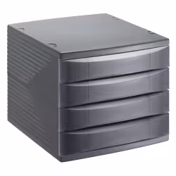 Rotho QUADRA Bürobox mit 4 Schubfächern 1108008853
