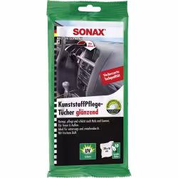 SONAX KunststoffPflegeTücher glänzend 04151000
