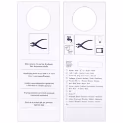 Sauvage Accessoires Türschilder "Reparatur" 400 100 033