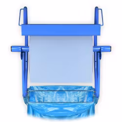 Semytop Putzrollenhalter Wand