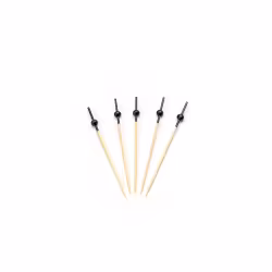 Sier Disposables Picker Bambus mit kl. schwarzen Kugel
