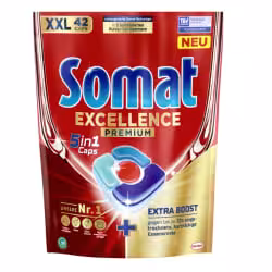 Somat Excellence Premium 5in1 Spülmaschinen Caps SCP5X