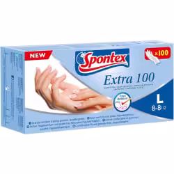 Spontex Extra Vinyl Einmalhandschuhe 12120158