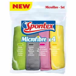 Spontex Microfibre-Set 4er 19741032