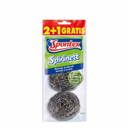 Spontex Spirinett 2+1 Edelstahl-Spiralen 19331002