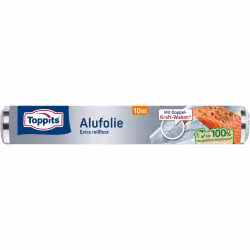 Toppits  Kraft-Alufolie in Papiereinschlag 4008871201010