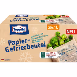 Toppits Papier-Gefrierbeutel