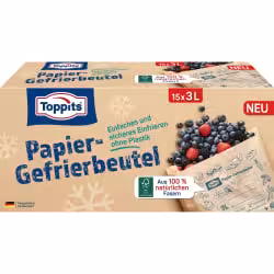 Toppits Papier-Gefrierbeutel