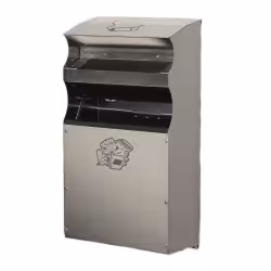 VAR Wandascher WH 63 Edelstahl 45016
