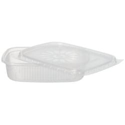 Verpackungsbecher mit Deckel PP eckig 125 ml 95231