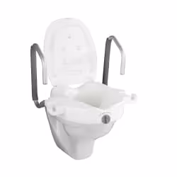 WENKO Secura WC-Sitz Erhöhung mit Stützgriffen 20924100