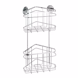 WENKO Turbo-Loc Eckregal mit zwei Etagen 21786100