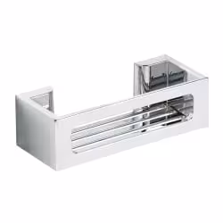 WENKO Turbo-Loc Wandablage Bralia Chrom