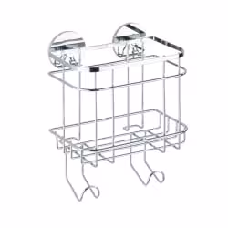 WENKO Turbo-Loc Wandkorb mit Haken 21784100