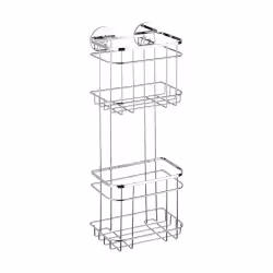 WENKO Turbo-Loc Wandregal mit 2 Etagen 21783100