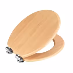 WENKO WC-Sitz Buche Natur
