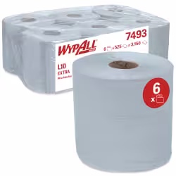 WYPALL L10 Extra Wischtücher 7493 Roll Control 7493