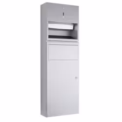 Wagner EWAR Kombinierter Papierhandtuchspender mit Papierkorb 722 992