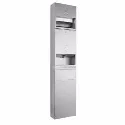 Wagner EWAR Kombinierter Seifen- Handtuchspender mit Papierkorb 727 645