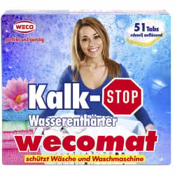 Wecomat Kalk-Stop Wasserenthärter Tabs 60062