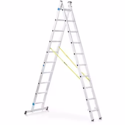 Zarges Combimaster DX Steh- und Schiebeleiter 2 x 10 Sprossen