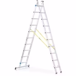 Zarges Combimaster DX Steh- und Schiebeleiter 2 x 14 Sprossen