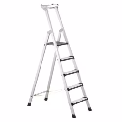 Zarges Comfortstep S Stufen-Stehleiter 6 Stufen einschl. Plattform