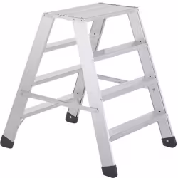 Zarges Seventec BP Leichtmetall-Arbeitspodest  2 x 4 Stufen einschl. Plattf