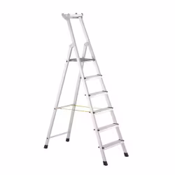 Zarges XLstep Stufen-Stehleiter 6 Stufen einschl. Plattform
