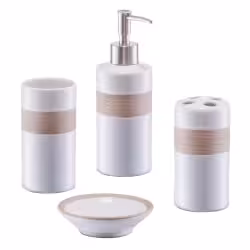 Zeller Bad-Accessoires-Set in Geschenkverpackung