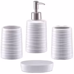 Zeller Bad-Accessoires-Set in Geschenkverpackung