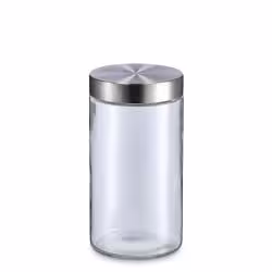 Zeller Vorratsglas mit Edelstahldeckel