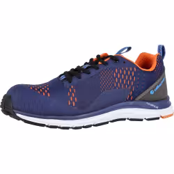 albatros Sicherheitshalbschuhe S1P AER55 IMPULSE BLUE ORANGE LOW 1 Paar