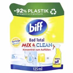 biff Bad Total Mix & Clean Konzentrat Spritzige Zitrone BZ125