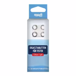 mediPOOL Ersatztabletten für Tester pH/Chlor 2306600MP