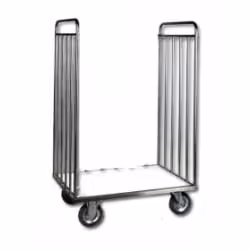 novocal Edelstahl-Transportwagen TRE 80