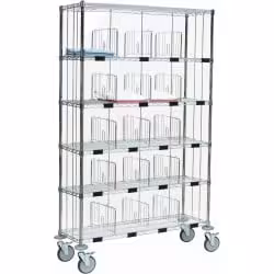 novocal Sortier-Regalwagen SR412/B6-20