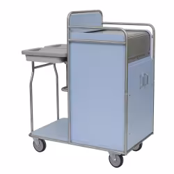 novocal Stationswagen SW 1000 inkl. Abschließbares Utensilienfach SW 1020